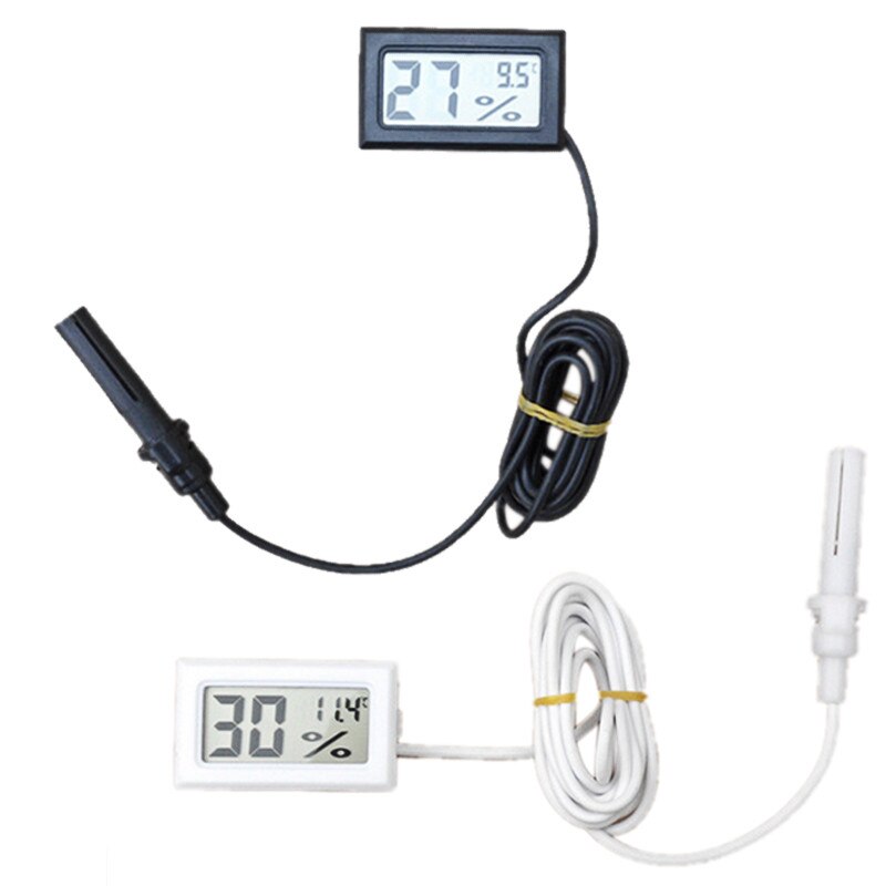 Universele Mini Thermometer Hygrometer Temperatuur Vochtigheid Meter Digitale Lcd Display