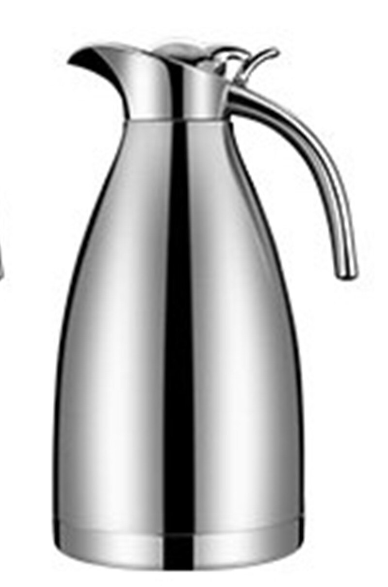 304 Stainless Steel keep warm cold kettle Thermos Pot double layer vacuum 2.0L coffee tea water container Insulated Flask: 3