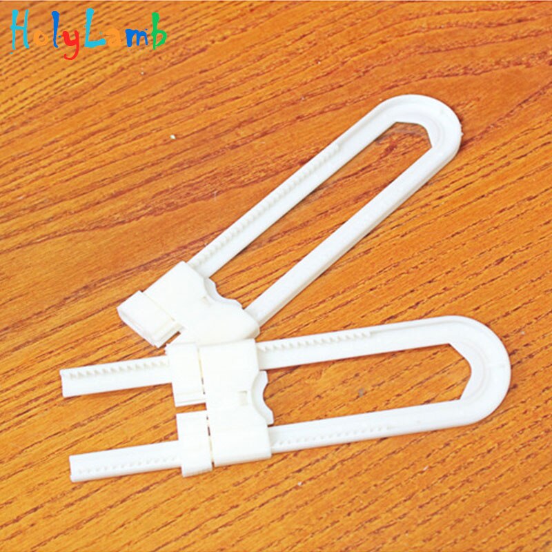 Blocco dell&#39;armadio a forma di U sicurezza del bambino sicurezza dei bambini sicurezza dei bambini sicurezza dei bambini sicurezza dei bambini blocco del cassetto a prova di bambino per il castello dell&#39;armadio