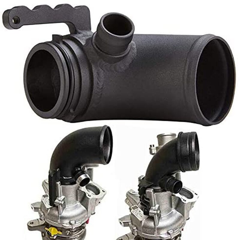 EA888 Turbo Inlet Outlet Pipes Tubes Turbo Muffler Delete Kit for Golf 7 - A3 8V S3 S1 TT Leon Gen3 1.8T 2.0T