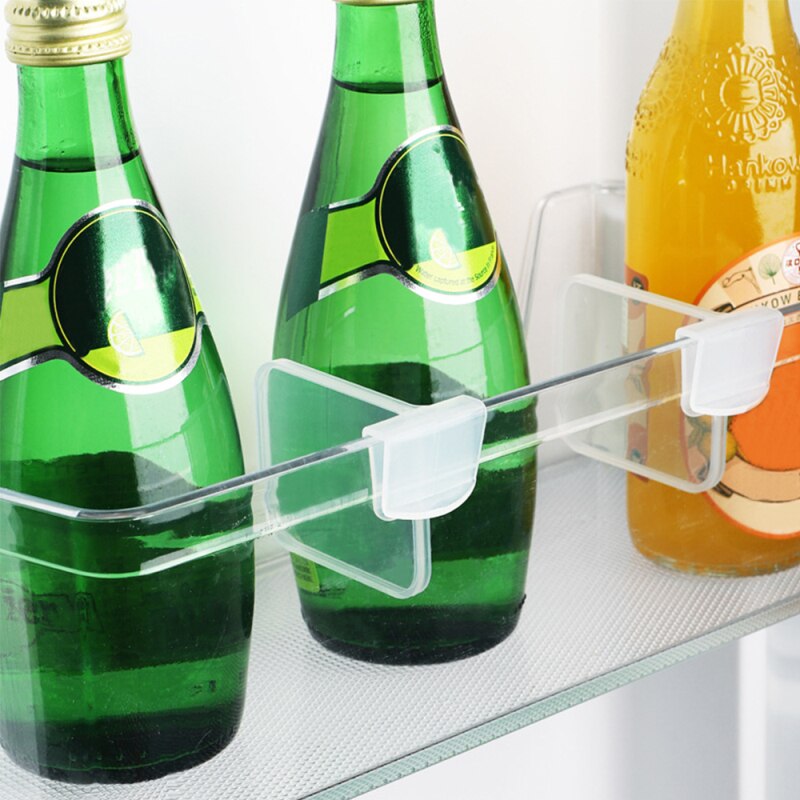 4 stuks keuken classificatie schot koelkast interne lade rek vrije combinatie plastic scheidingswand transparante keuken