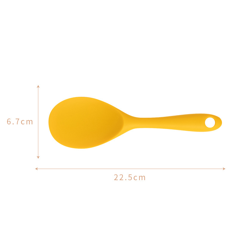 6-delige anti-aanbak keukengerei set, nylon kookgereedschap voor
