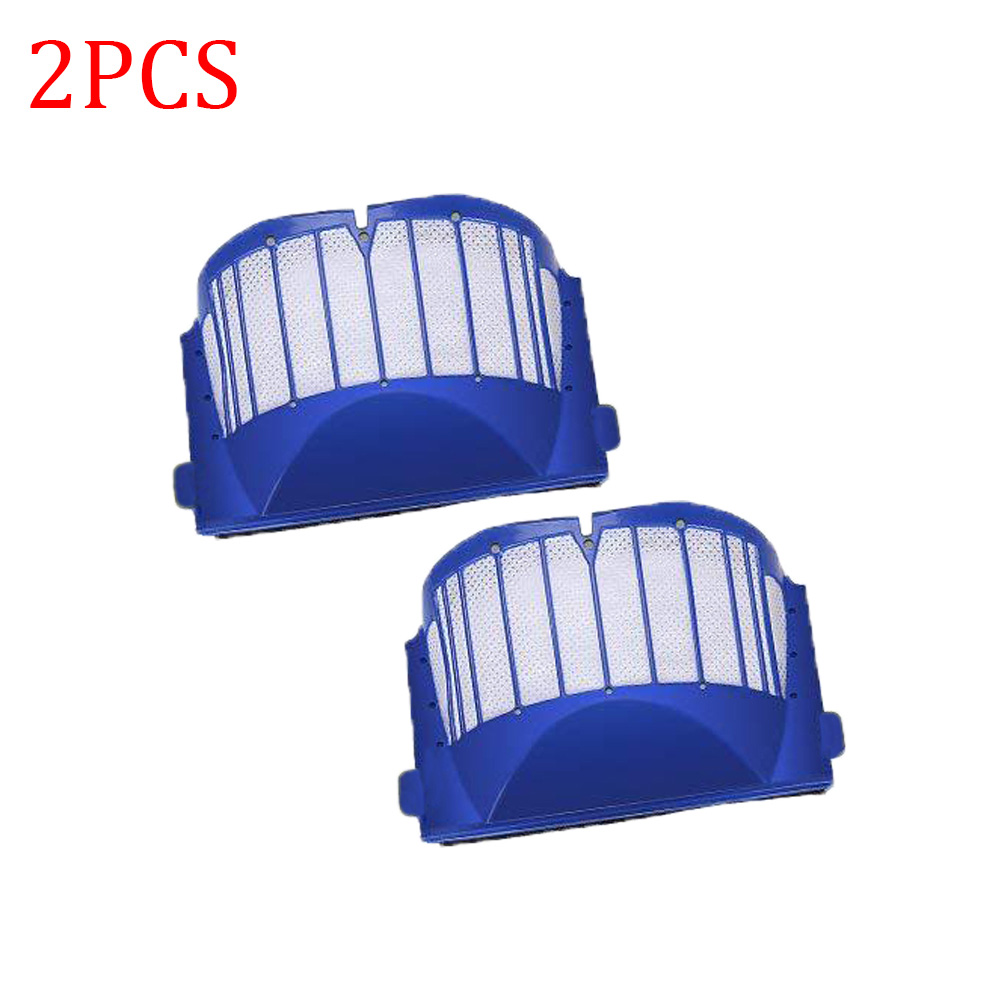 Kit de reemplazo de cepillos/filtros Hepa para iRobot Roomba serie 600, 610, 620, 630, 650, 660, piezas de limpiador al vacío, accesorios: SMT102-2PCS