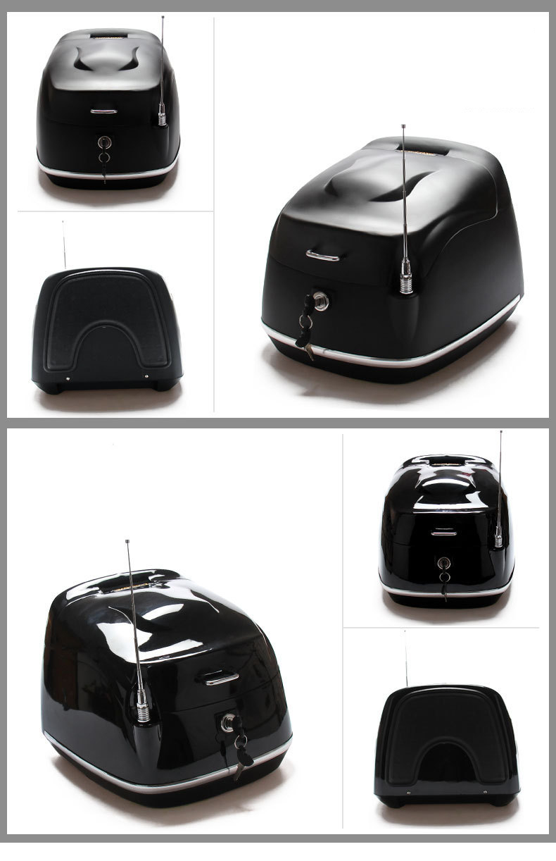 Motorfiets Kofferbak Staart Zak Helm Storage Case Bag Elektrische Motorfiets Kofferbak Geschikt Voor Bmw/Honda/Dayang/haojue/Suzuki