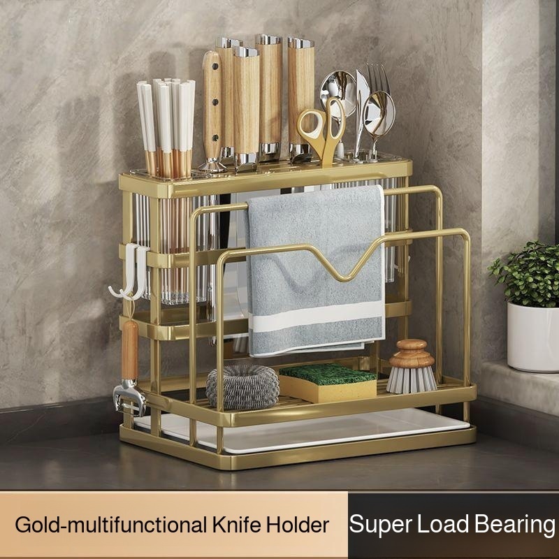Kitchen Countertop Organizer with Drainage Tray -I... – Grandado