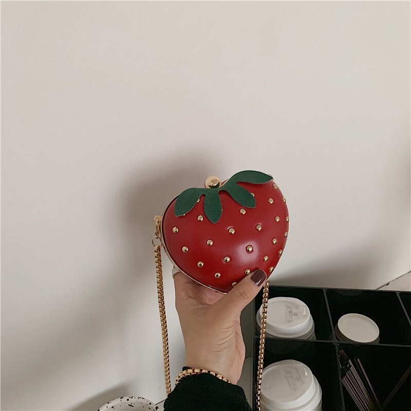 Cute Small Bags for Women Trend Cartoon Shoulder Bag for Girls Chain Mini Coin Purse Shell Crossbody Bag