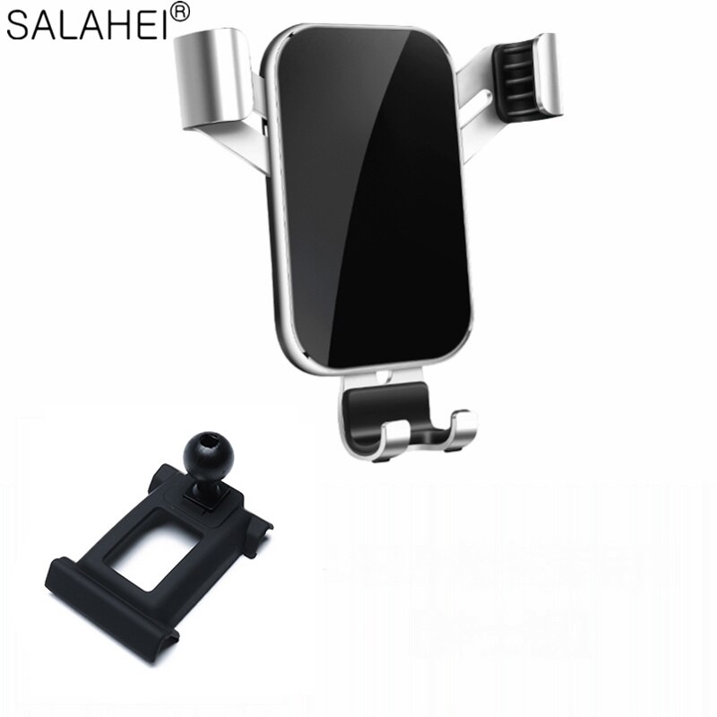 Sostenedor del teléfono del coche para Honda CRV CR-V de , móvil especial navegación teléfono soporte de salida de aire accesorios del teléfono móvil: Silver