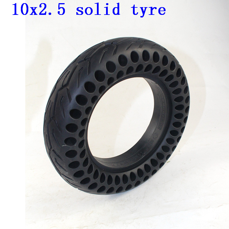 10'' Non-inflatable tyre 10x2.0 honeycomb soild wh... – Grandado