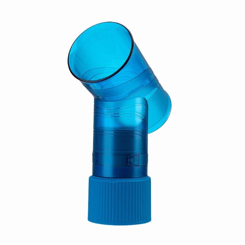 Air Curler Hair Dryer Diffuser Wind Spin Hair Curler Wavy Styling Tool ​Salon Supplies Dryer Attachment: Blue