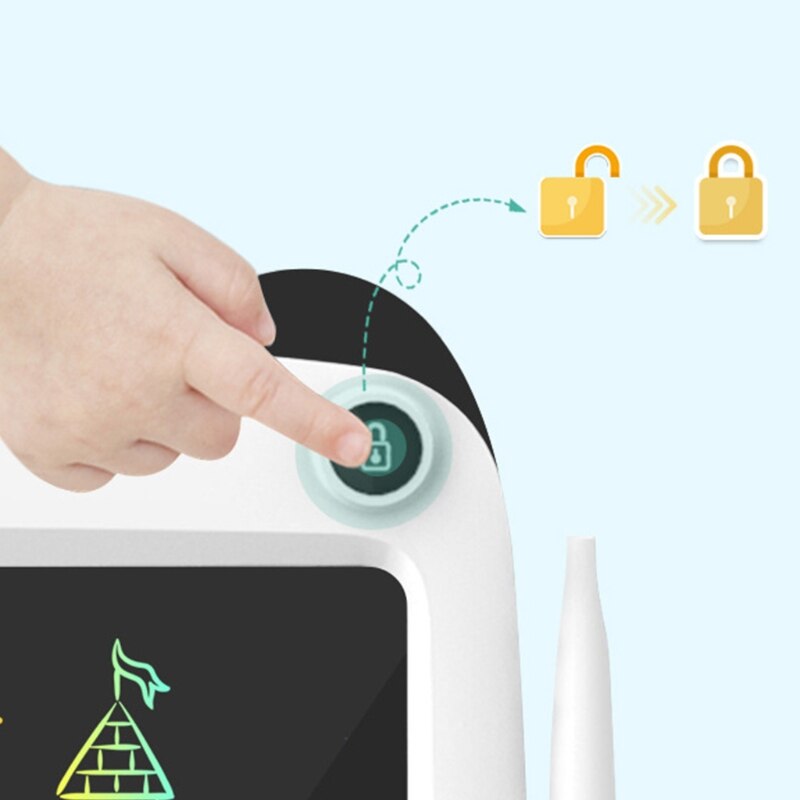 HX6A Cartoon LCD Writing Tablet 9 ”Electronic Graphics Drawing Pads, Drawing Board eWriter, Digital Handwriting Doodle Pad