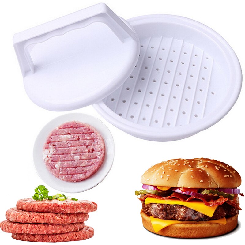 Hamburger Press Round Shape Meat Maker Mold Burger Beef Grill Press Mould Hamburger Making Machine Kitchen Tool Supplies