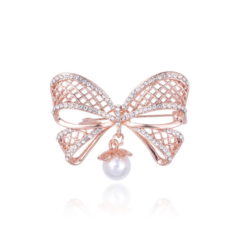 Rhinestone Broches Voor Vrouwen Parel Metalen Pinnen Sjaal Gesp Clip Kleding Accessoires Kerst Sieraden: F