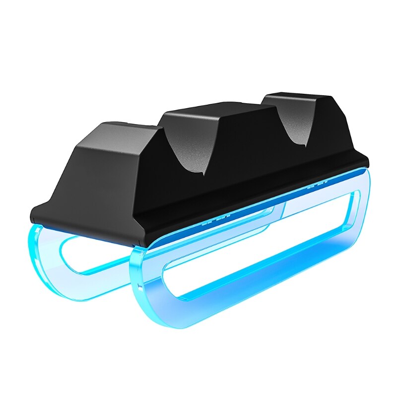 Dualsense Dock Cradle Laadstation Compatibel W/PS5 Draadloze Controller Dual Charger Met Led Indicator Usb Lading