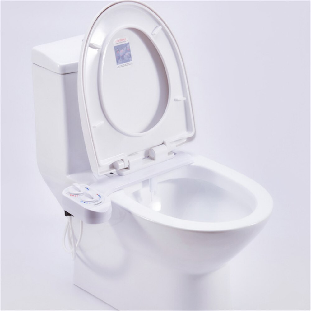 Varm / koldt vand kontrollerbar ikke-elektrisk bidet toiletsæde selvrensende bidet dyse-ferskvand bidet sprøjte mekanisk
