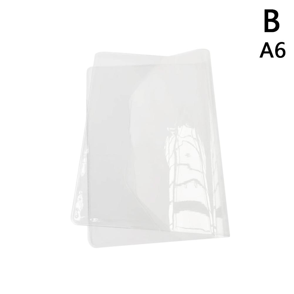 DIY Transparent PVC Cover Book A5 A6 School Office Supplies Sheet 1 A1G2: A6