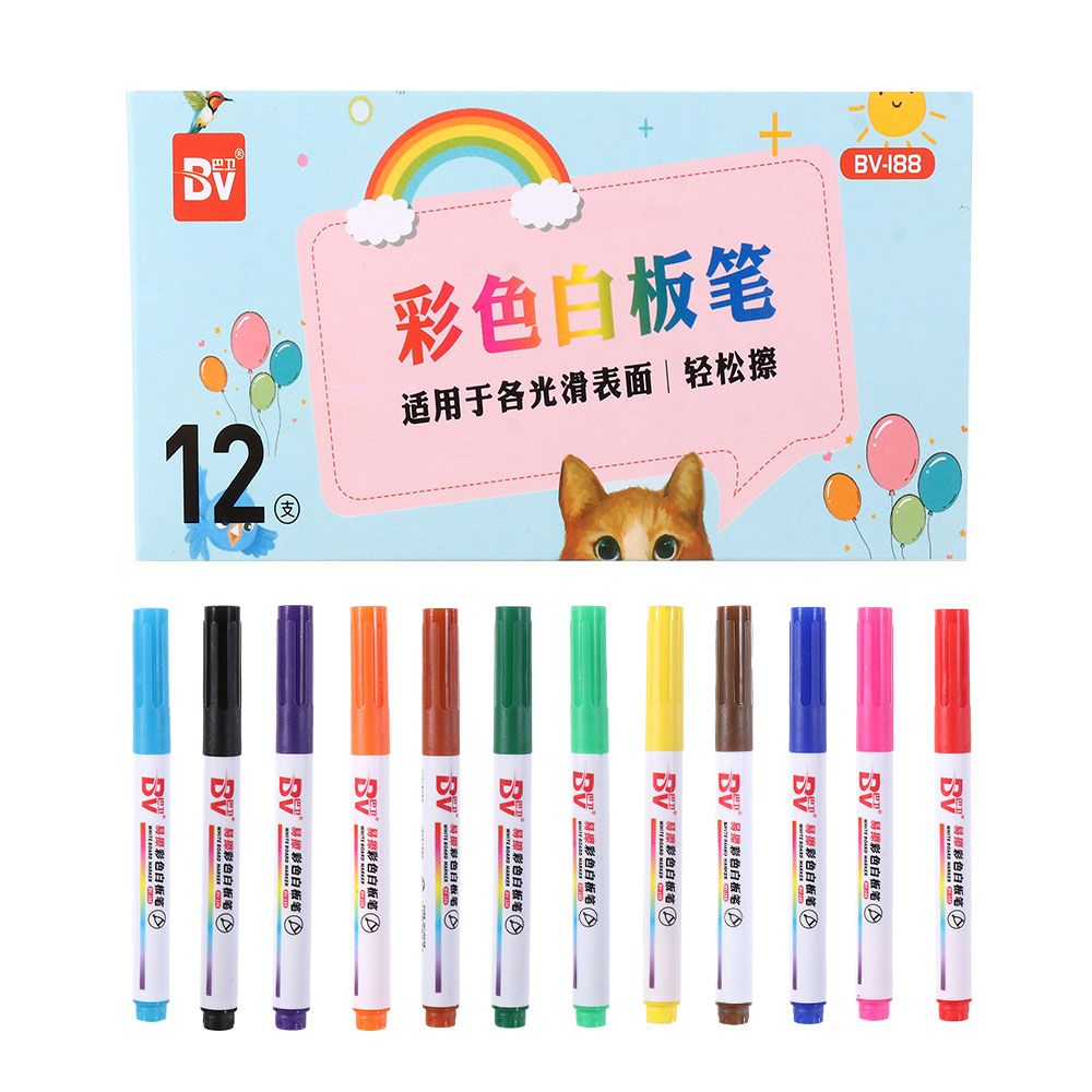 Children's Floating Magic Water Drawing Whiteboard Markers Magical Water Painting Pen Colorful Mark Pen Doodle Pen: 1