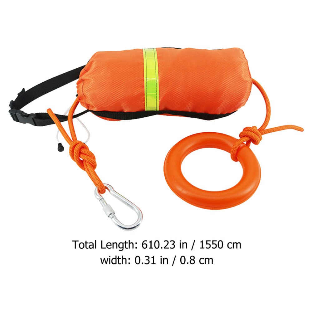 Water Floating Life Line Rescues Throw Rope Bag Water Sports Kayaking Boating