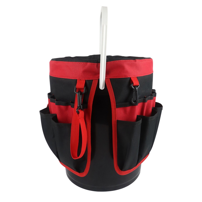 Tool Bucket Organizer Fits 5 Gallon Bucket , Bucket Tool Bag 35 Pockets For Dad , Husband , Boyfriend