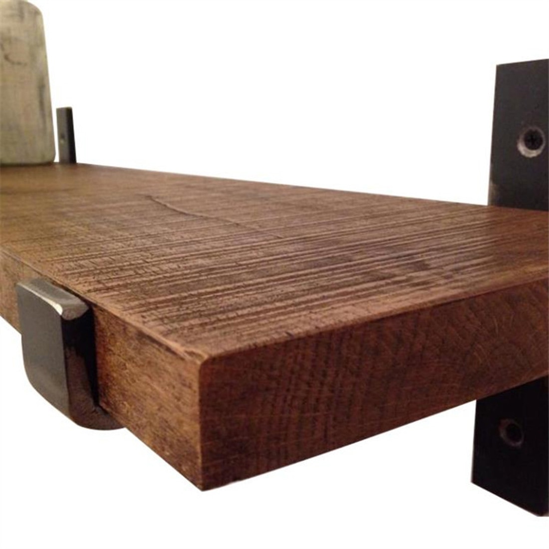 2Pcs Small Medium Large Size Metal Frame Bracket Scaffolding Board Wall Mounted Shelf Storage Holders & Racks without wood Board