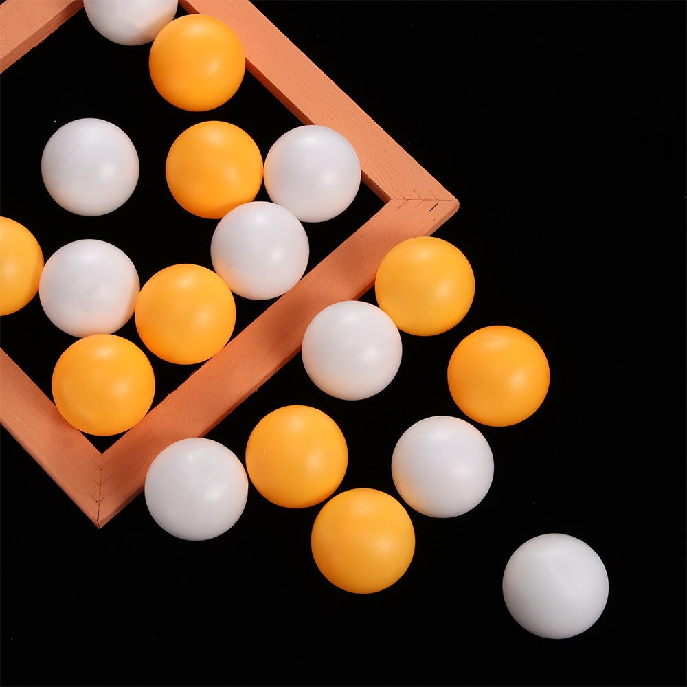 10pcs Material Table Tennis Ball 40mm Diameter ABS Plastic Ping Pong Balls for Table Tennis Training Accessories