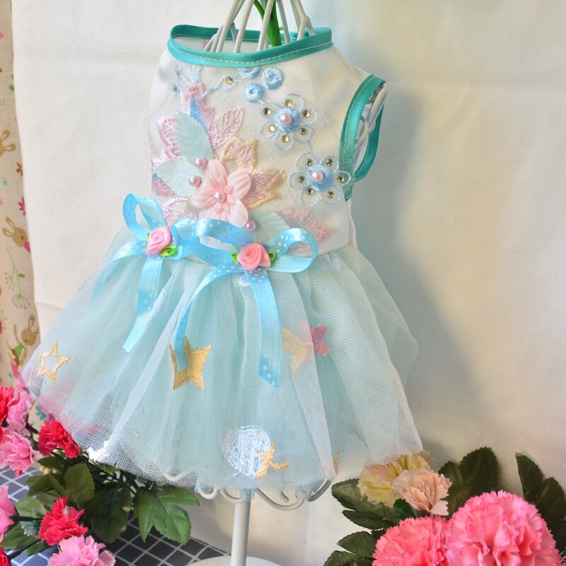 Pet Dog Wedding Dress Puppy Tutu Skirt Princess Costumes Yorkshire Pomeranian Poodle Bichon Schnauzer Pet Clothes Dog Clothing: XL