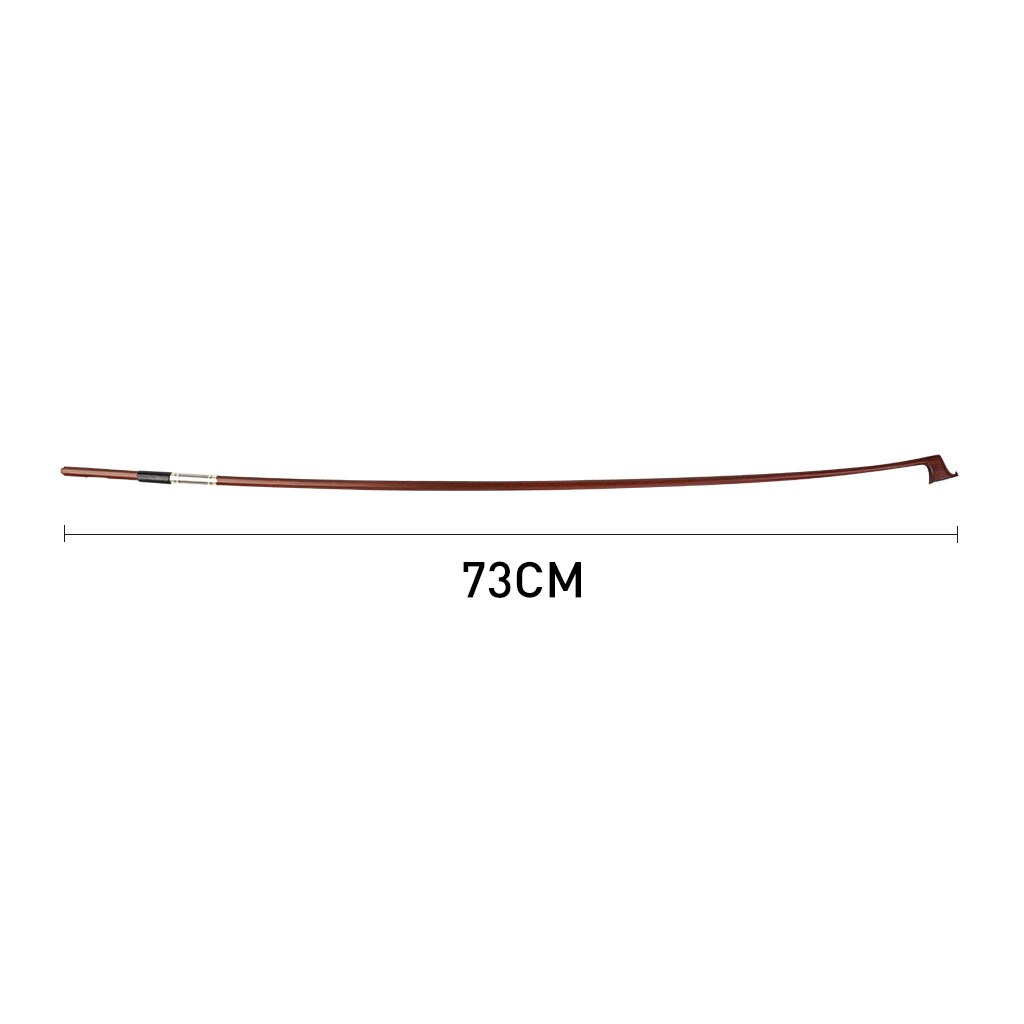 thumbnail image 2 of Violin Bow 4/4 VINGOBOW Pernambuco Size - Concert Level, Ebony Frog, Natural White Horsehair, Great Balance & Response Pernambuco Violin Bow 2 of 12