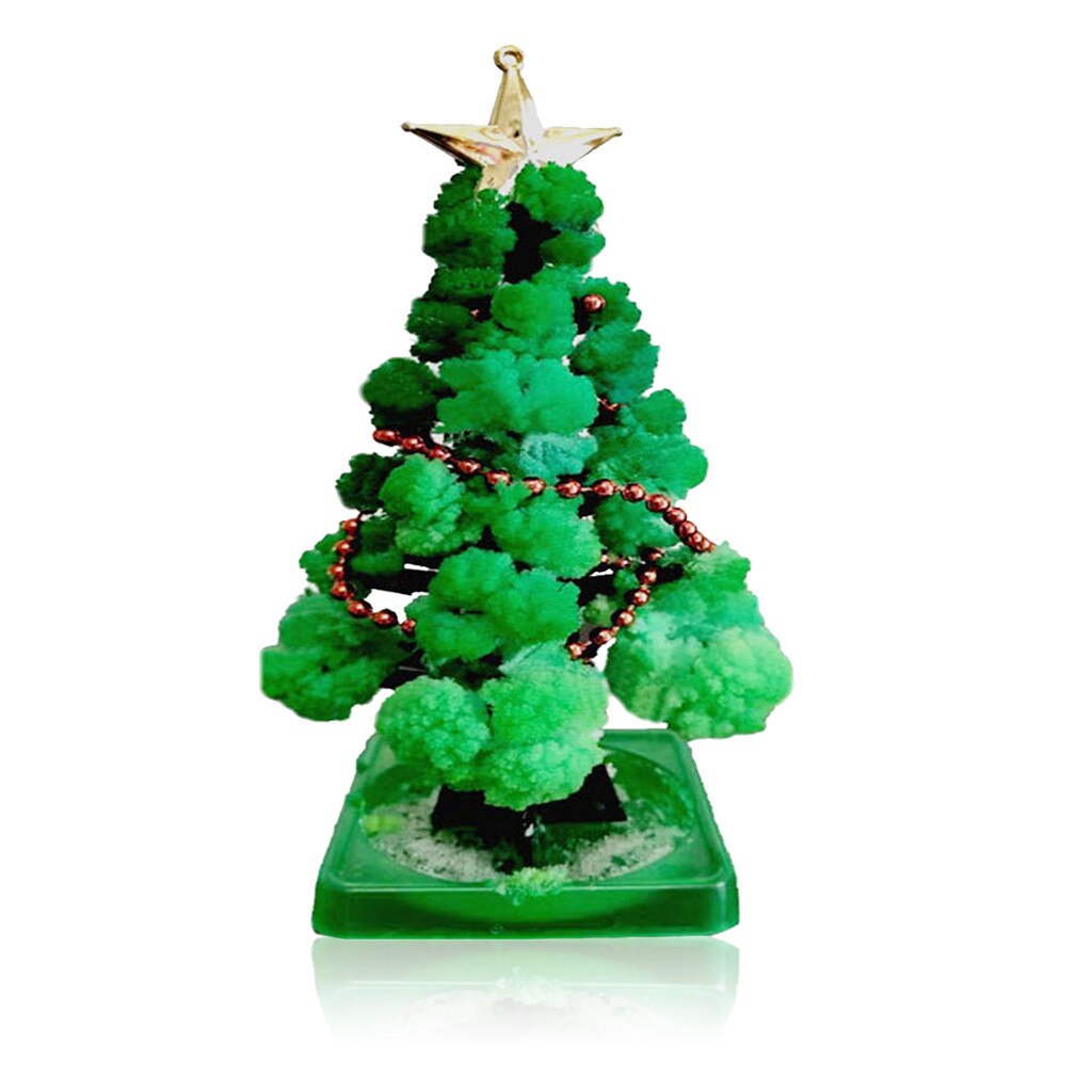 Magic Growing Christmas Tree Paper Tree Blossom Santa Claus Mini Christmas Decoration For Year Kids Desktop Toys 15ml