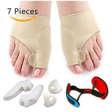 Hallux Valgus Corrector Orthopedic Big Toe Bone Thumb Bunion Corrector Silicone Socks for Legs Foot Care Pedicure Tools