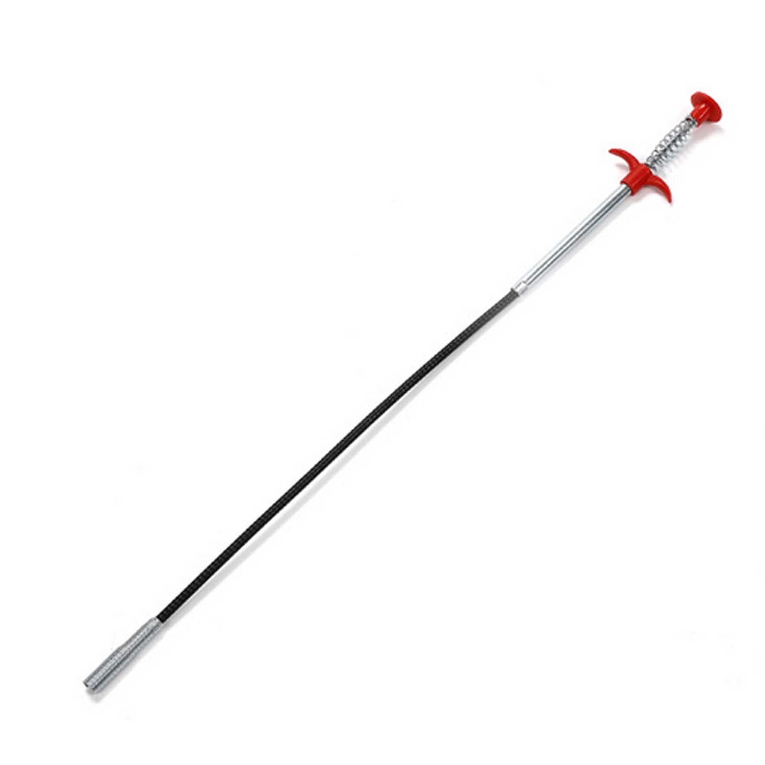 60cm Spring Drain Water Sink Cleaner Snake dredging Tool Clog Blockages Remover Catcher for Bathrooms Kitchen Tubs Hair Remover