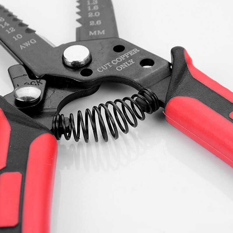 SD-212 Cutter Afstriptang Industriële Grade Draad Stripper Gereedschap SK4 Materiaal Blade Wire Strippen Direct 0.6-2.6mm2