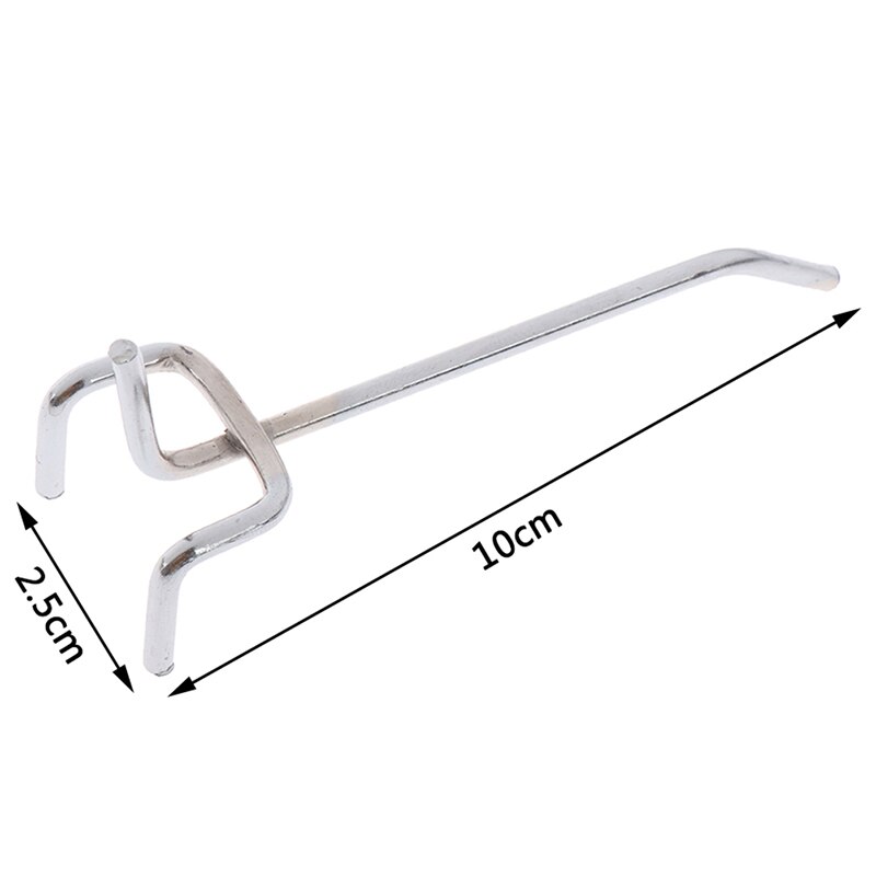 5 pcs 3.5mm 10CM thick Hook Panel Perforated Wall Storage Garage Workshop Fixing