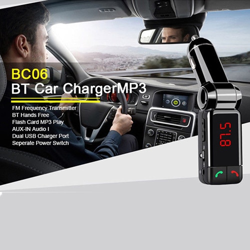 FM Transmitter LCD Bluetooth Car Kit MP3 USB Charger Handsfree For iPhone флешка For iPhone blutooth transmiter глушилка глонасс