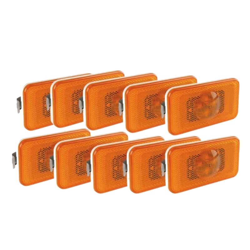 10Pcs 24V Truck LED Side Marker Lights Truck Side Lights Turn Signals for Renault Trucks Volvo Trucks 20789440
