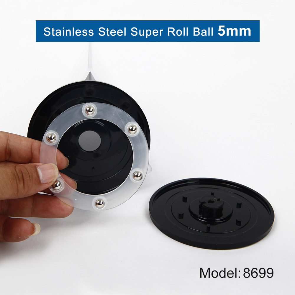 360 ° Revolving Acryl 3-Side Display Stand Restaurant Cafe Menu Poster Presentatie Board