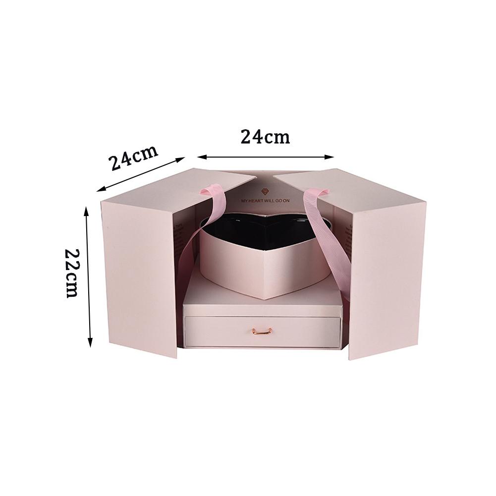 Flower Box DIY Box Cube Shape Box Innovative Box Anniversary Set For Birthday Anniversary Wedding And V