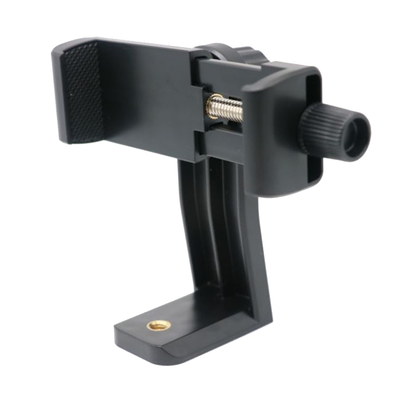 Universal Tripod Mount Universal 360 Degree Mobile Phone Clip Compatible With 1/4 Screw Cellphone Holder Desk Tripod Adapter