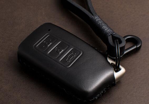 1 Pcs Lederen Sleutel Case Sleutel Cover Bescherm Tas Voor Lexus NX200 ES200 250 RX200t Case Sleutel Shell Es rs Gs Is Lx Nx Serie: 4 button style 2