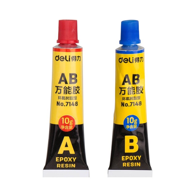 A + B resina epoxi Super pegamento 502 contacto líquido adhesivo zapatos cuero madera Metal vidrio porcelana Oficina escuela suministros H6703