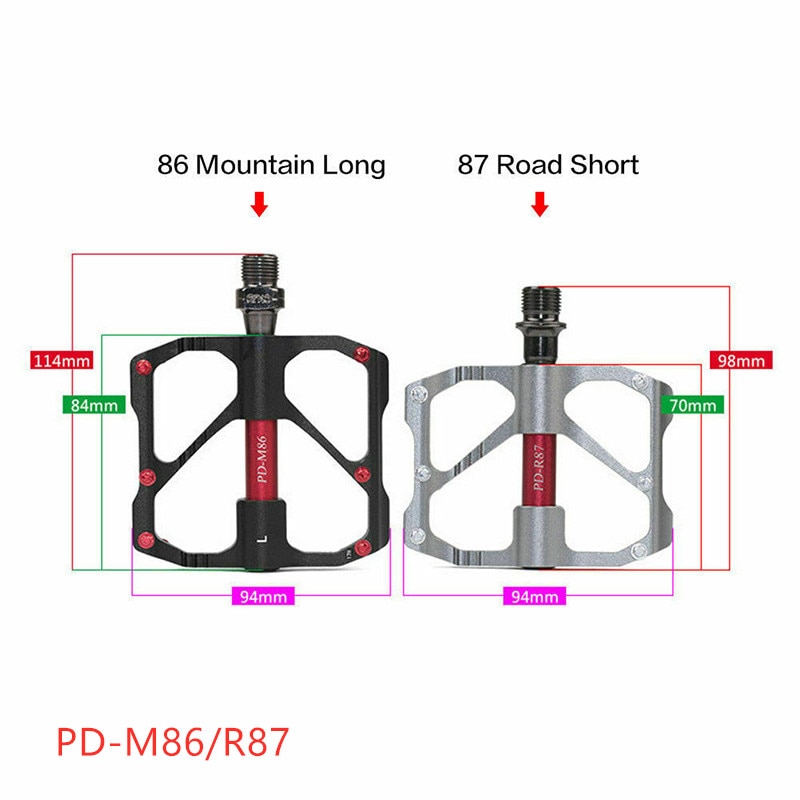 mtb quick release pedal road bike pedal ultra-light ultra-light mountain MTB pedals carbon fiber 3 bearings pedale vtt