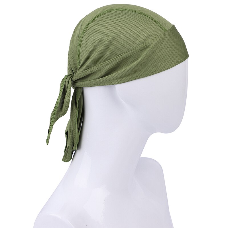 Men Women Quick Dry Pure Cycling Cap Head Scarf Running Riding Bandana Headscarf Hat Hood Headband
