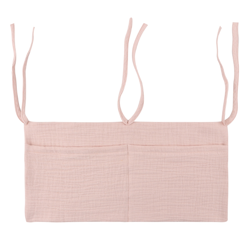 Bolsa de almacenamiento portátil para cuna de bebé, organizador multifuncional para cabecero de cama de recién nacido, ropa de cama para niños, bolsa de pañales: 128D