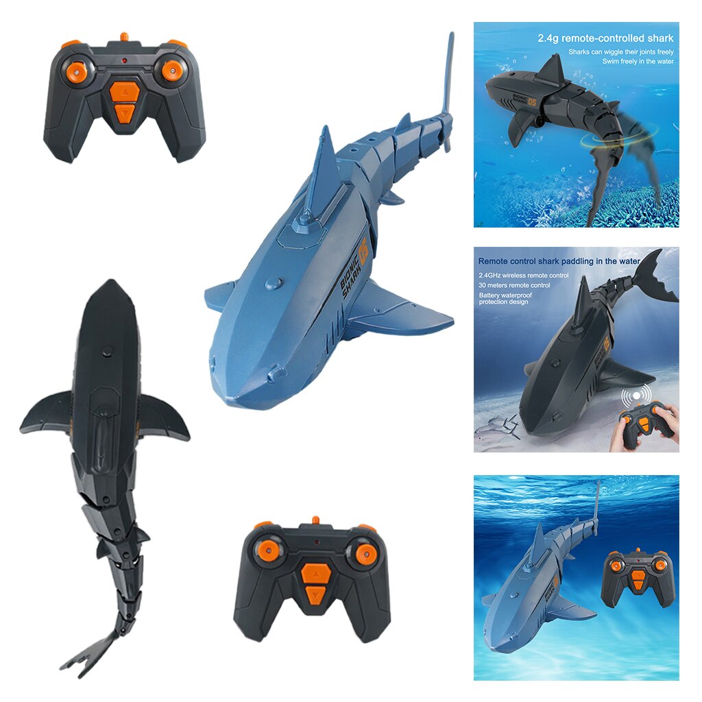 Rc Haai Speelgoed Elektrische Waterdichte Shark Speelgoed Voor Vijver Pool Party Decoratie