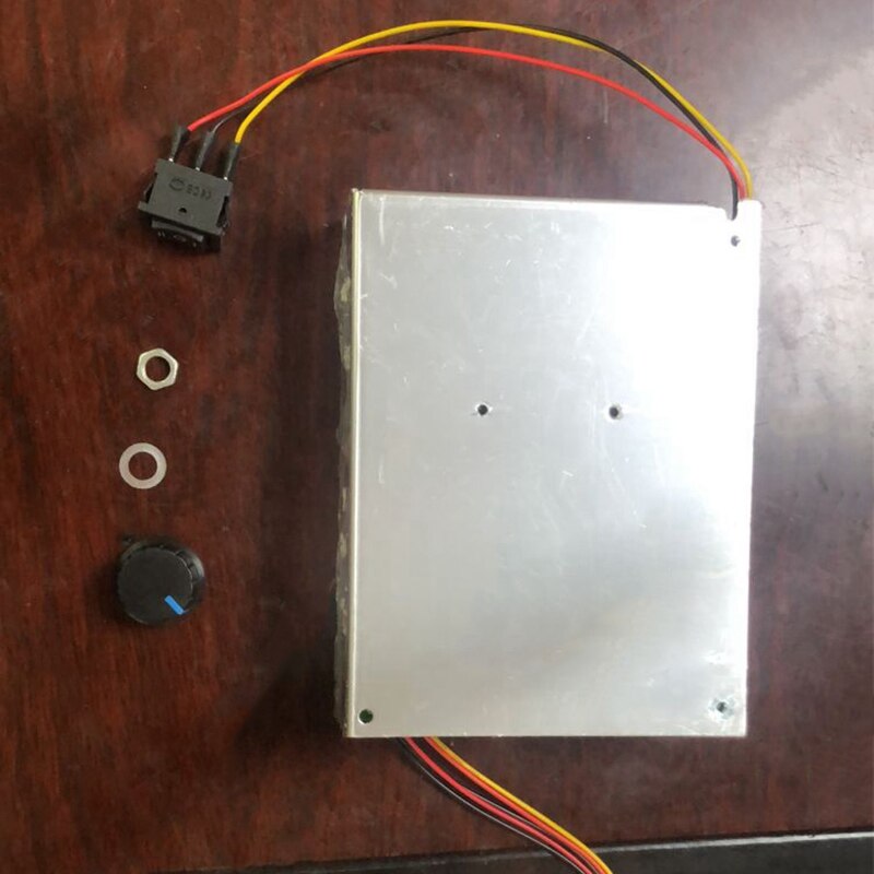 Ayhf -10-55v 100a 5000w dubbelzijdige dc-motor snelheidsregelaar pwm-regeling zachte start