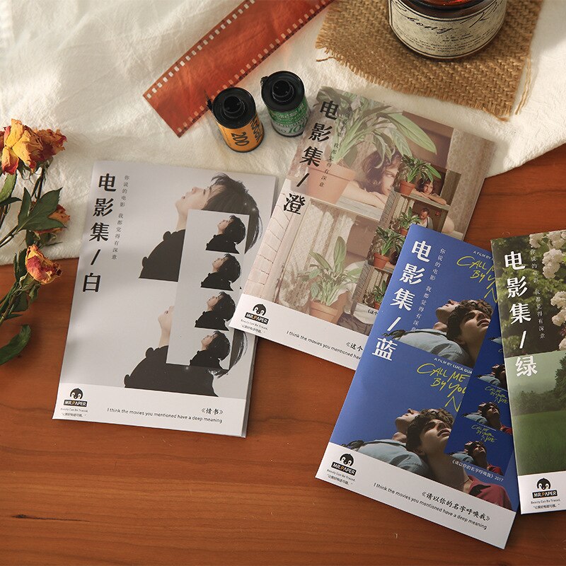 30sheets Classic Film Shots Series Message Greeting Card Year Cards Postcard Bookmarks Aesthetes Stationery