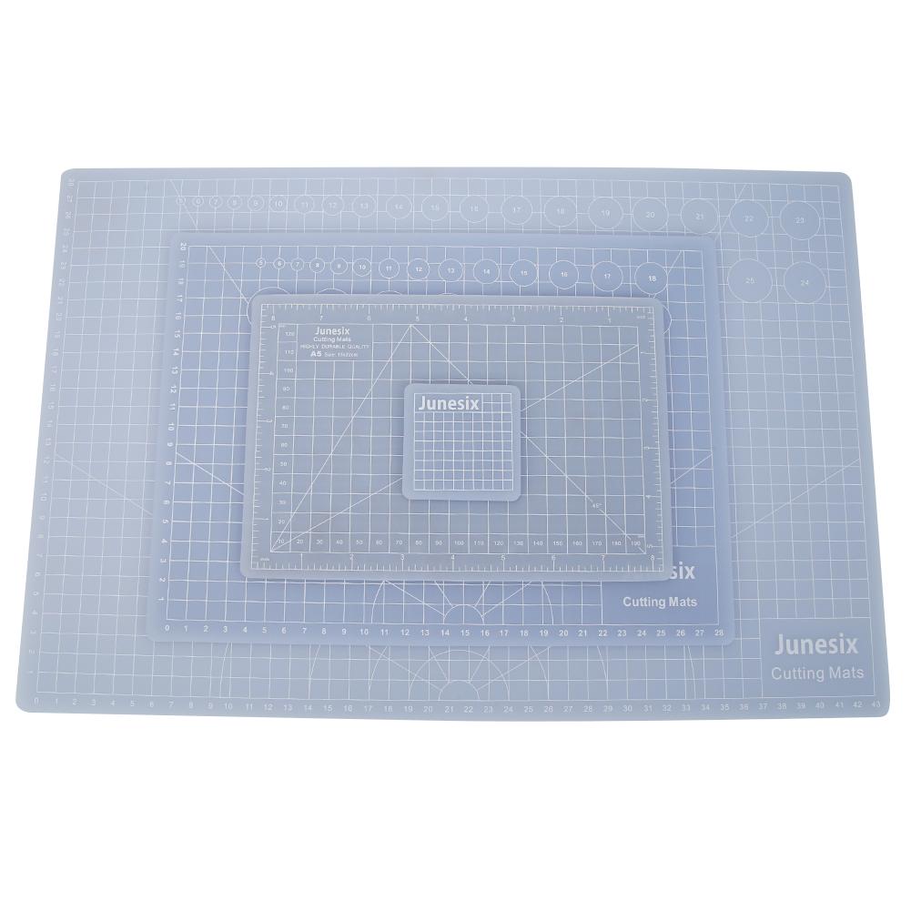 Transparent PVC Cutting Mat Pad Patchwork Tool Cut Board Writing Drawing Pad Safety and Reliability Kitchen Must Have Artifacts