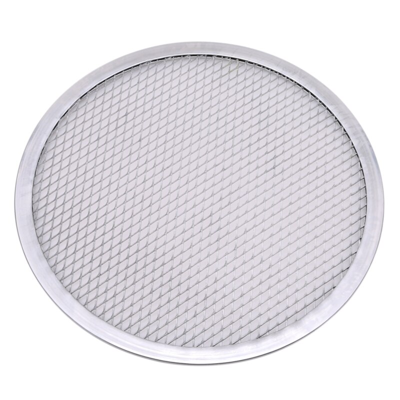 Pizza Stone Pizza Pan Baking Tray For Pizza Aluminium Flat Mesh Pizza Oven 8/9/10/12Inch Pizza Tray Mold Bakeware Tools: 9inch