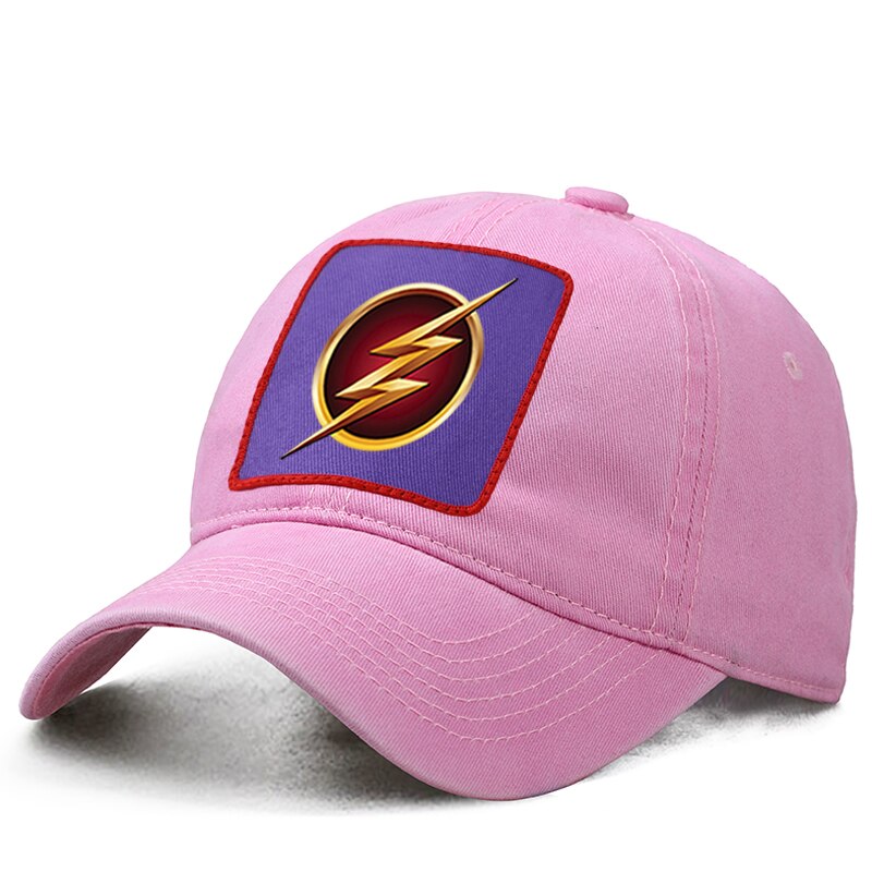 Il Flash Allen Berretto Da Baseball Papà Trucker Cappello Solido Delle Donne Coda di Cavallo Berretti Berretti Boinas Bone Cappelli Casquette Cappelli di Snapback Gorras: Pink 6