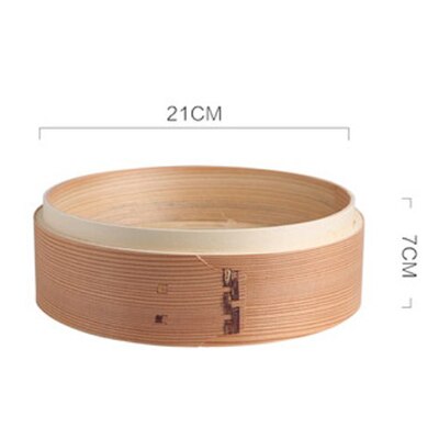 Round Bamboo Steamer For Chinese Food Xiaolongbao Jiaozi Steam Bread Safe Healthy China Style Bamboo Wooded Cooker Steamed Grid: bamboo steamer-13
