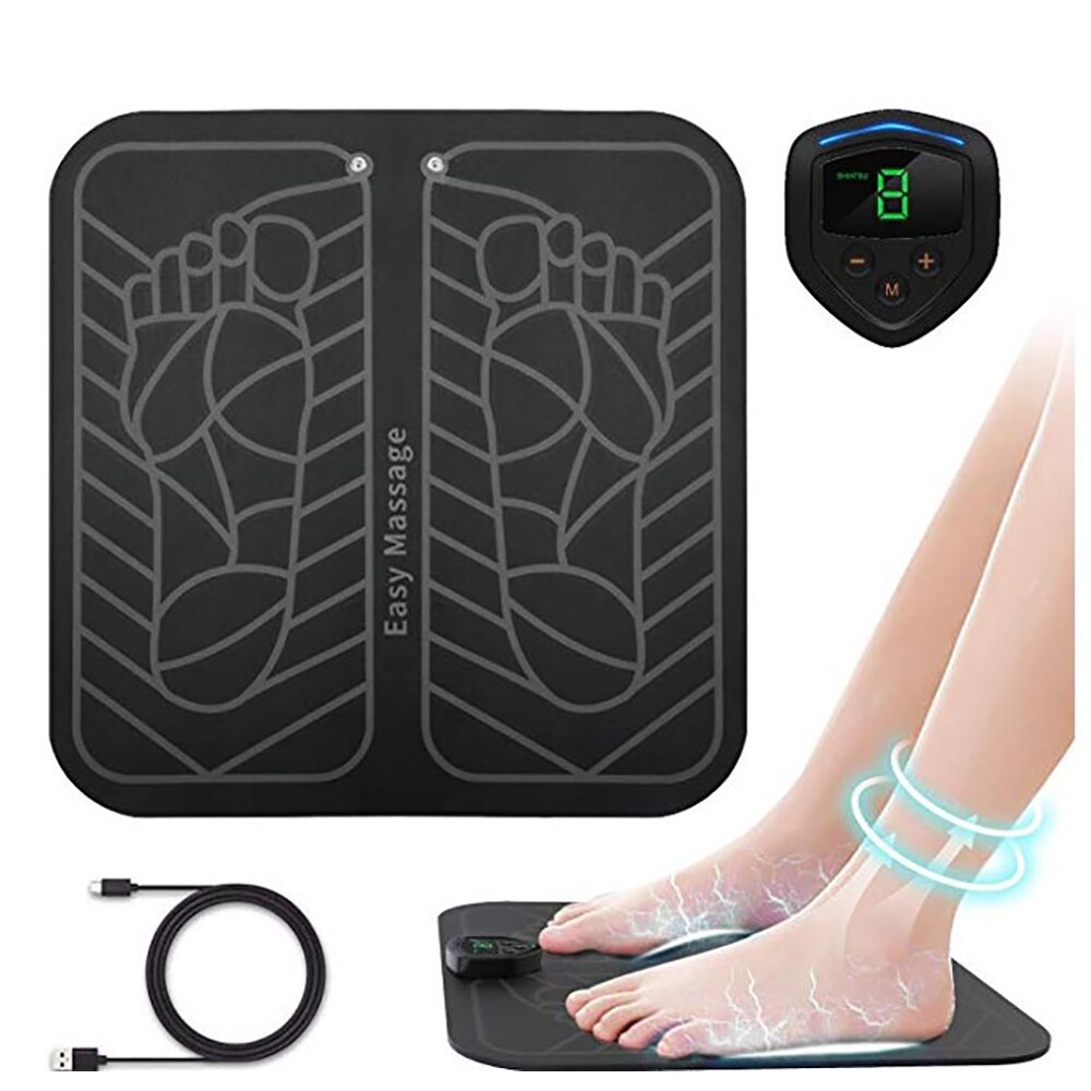 Smart fitness fodmassage apparat smertelindring ems muskelstimulering ems træner originalt fitness udstyr til fod massager