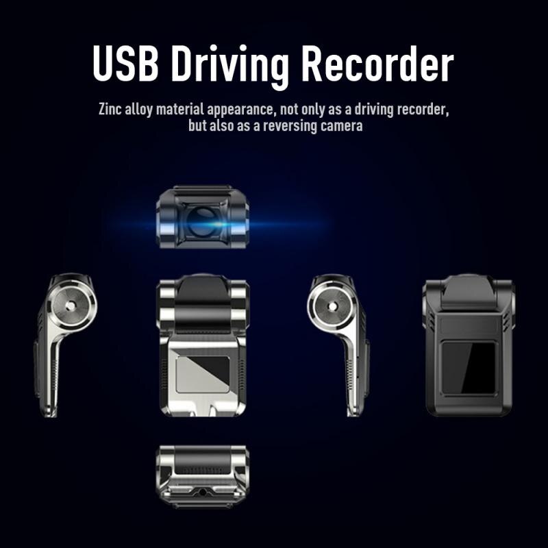 1Pcs 1080P Fhd In Auto Dvr Camera Dash Cam Wifi G-Sensor Usb Rijden video Recorder Auto Camera Auto Accessoires